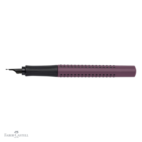 Stilou Faber-Castell Grip 2011 Berry, penita otel inoxidabil, pentru dreptaci si stangaci [3]