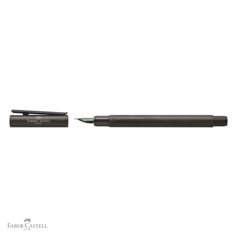 Stilou Faber-Castell Neo Slim din aluminiu anodizat negru, penita fina F, pentru profesionisti [3]