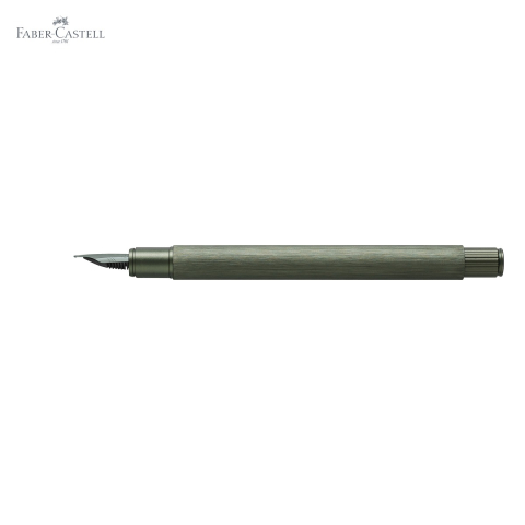 Stilou Faber-Castell Neo Slim din aluminiu anodizat verde, penita otel inoxidabil M, pentru profesionisti [4]