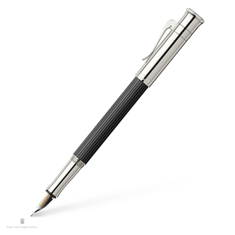 Instrumente de scris - Stilou Graf von Faber Castell Classic, lemn de abanos, penita M