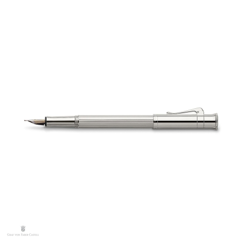Stilou Graf von Faber Castell Classic Platinum, penita F [3]
