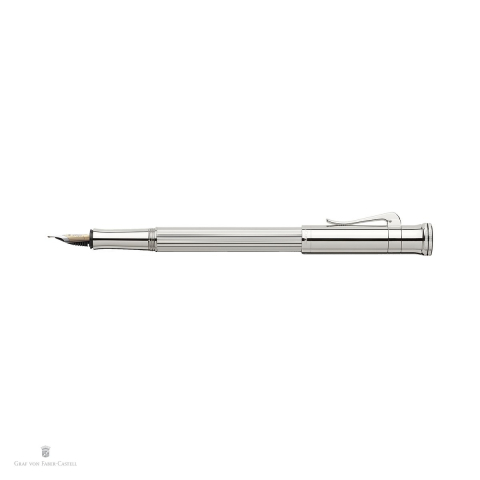 Stilou Graf von Faber Castell Classic Silver, argint 925, penita F [3]
