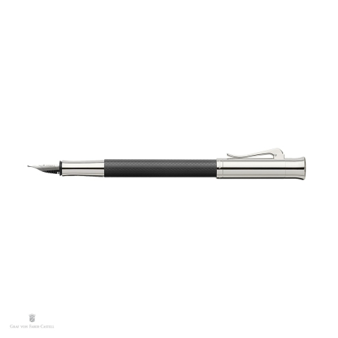 Stilou Graf von Faber Castell Guilloche, negru, penita M [3]