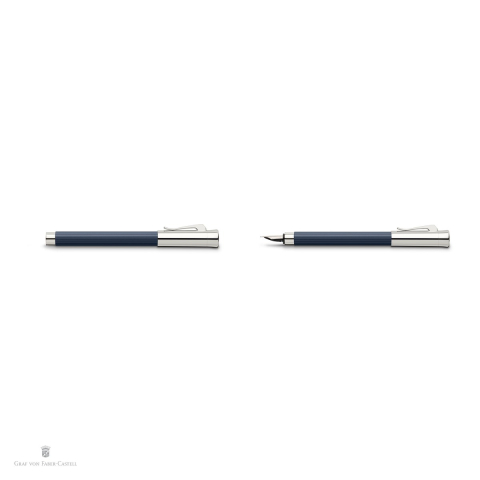 Stilou Graf von Faber Castell Tamitio, albastru noapte, penita M [3]