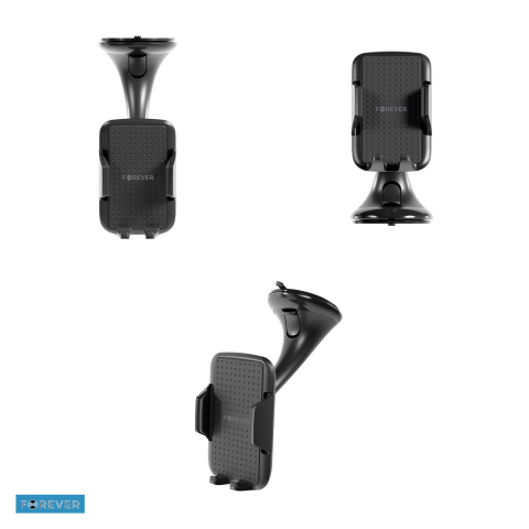Suport auto Forever CH-100, pe parbriz, negru [3]