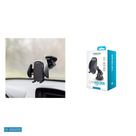 Suport auto Forever CH-110, pe parbriz, negru [3]