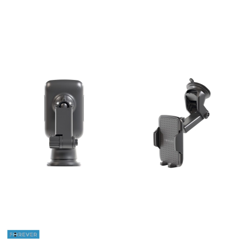 Suport auto Forever CH-320, pe parbriz, negru [4]