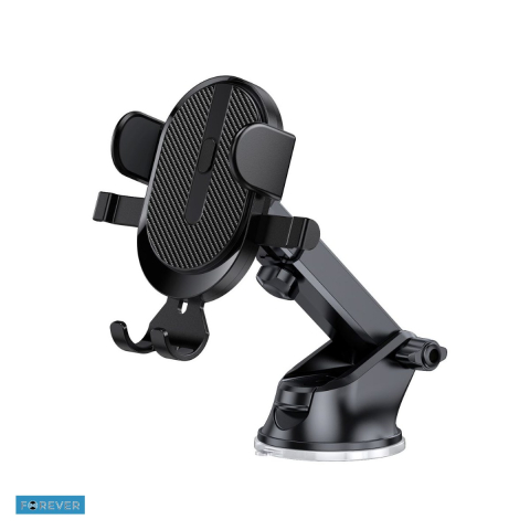 Accesorii IT - Suport auto Forever Recycling RUS36-G-S, pe parbriz, gravitational, negru