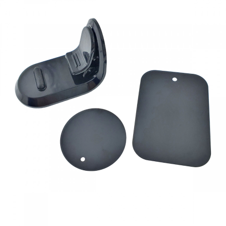 Suport auto magnetic, Esperanza Lure 94287, cu clema de prindere la grila de ventilatie, negru [3]