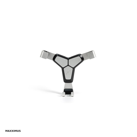 Accesorii IT - Suport auto Maxximus Iron, prindere in grila de ventilatie, gravitational, argintiu