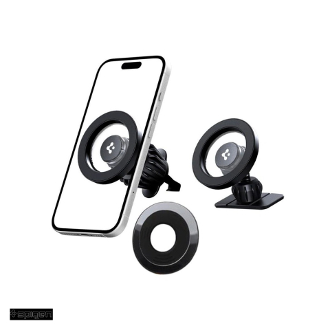 Accesorii IT - Suport auto Spigen MFT13, pe bord, MagSafe, negru
