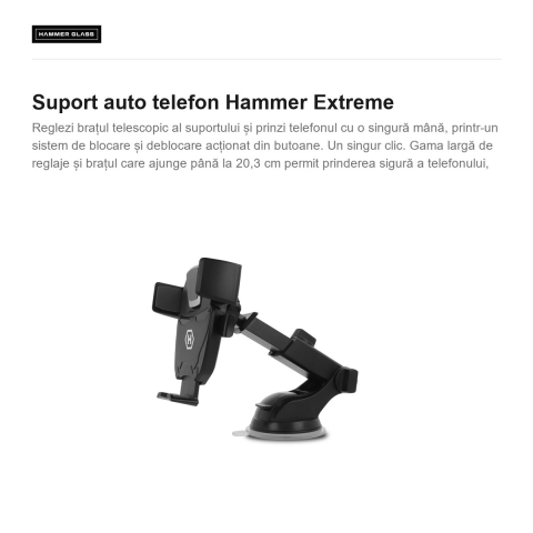 Suport auto telefon Hammer Extreme [1]