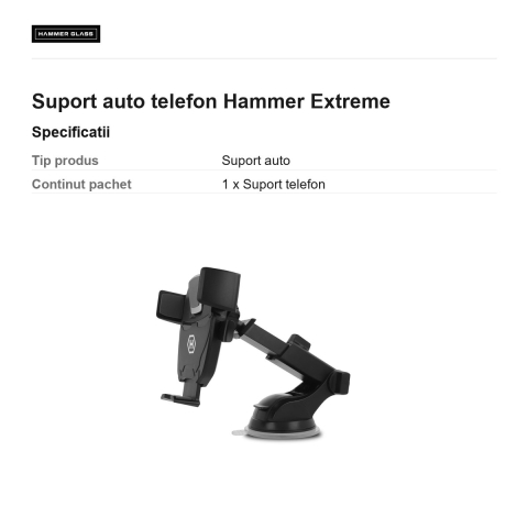 Suport auto telefon Hammer Extreme [2]