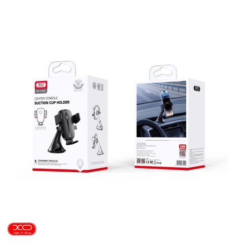 Suport auto XO C120, cu ventuza, negru [3]