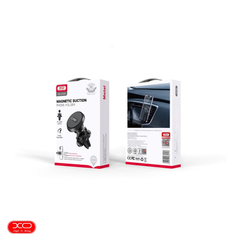 Suport auto XO C122, prindere in grila de ventilatie, magnetic, negru [3]