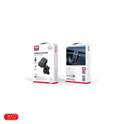 Suport auto XO C123, prindere in grila de ventilatie, magnetic, negru [3]