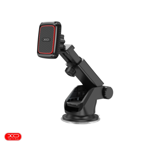 Accesorii IT - Suport auto XO C83, cu ventuza, magnetic, negru