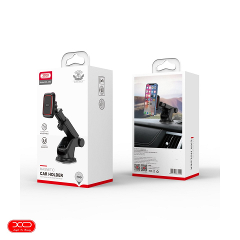 Suport auto XO C83, cu ventuza, magnetic, negru [4]