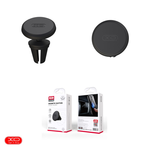 Suport auto XO C96B, prindere in grila de ventilatie, magnetic, negru [3]
