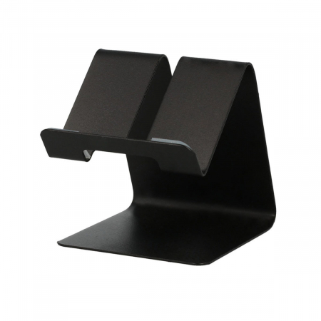 Suport birou - Suport de birou pentru telefon, 40680 Desk Holder S014-BK, din metal, negru