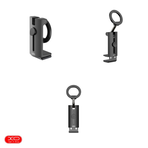Suport de birou XO C190, cu clema, MagSafe, negru [3]