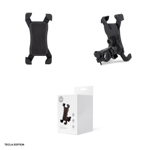 Suport de telefon pentru bicicleta, rotatie 360 grade, pentru bara de 21-35 mm, dispozitive cu diagonala 12,5-20 cm, Setty UR-01, negru [3]