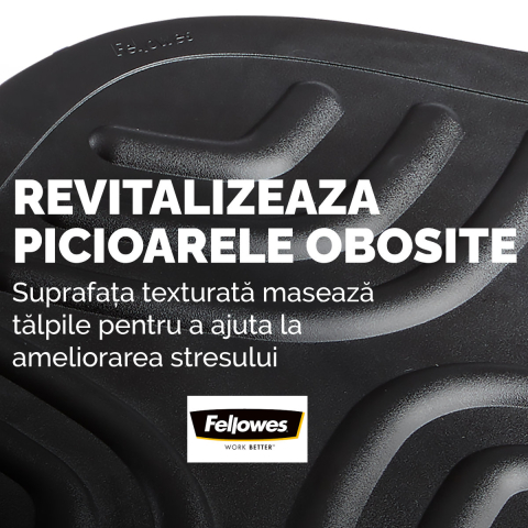 Suport ergonomic pentru picioare, Fellowes Smart Suites, cu balansoar, 2 inaltimi reglabile, bile de masaj, pentru birou si acasa [4]