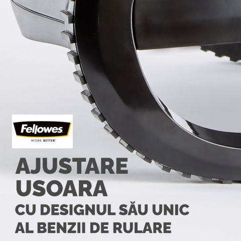 Suport ergonomic pentru picioare, Fellowes Smart Suites, cu balansoar, 2 inaltimi reglabile, bile de masaj, pentru birou si acasa [3]