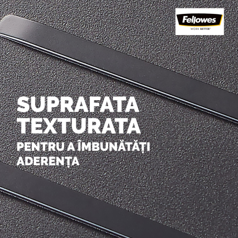 Suport ergonomic pentru picioare reglabil, Fellowes Office Suites, cu tehnologie Microban, 3 inaltimi, balansare libera, pentru birou si acasa [3]