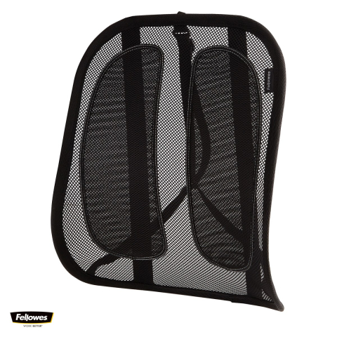 Birou & Ergonomie - Suport ergonomic pentru spate Fellowes Mesh, din plasa, cu fixare Tri-Tensioning, 51.28 x 43.97 x 14.13 cm