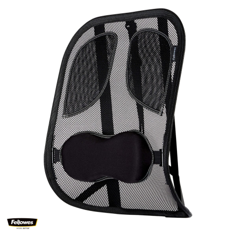 Birou & Ergonomie - Suport ergonomic pentru spate Fellowes Professional Mesh, din plasa, 19.53 x 30.32 x 36.99 cm