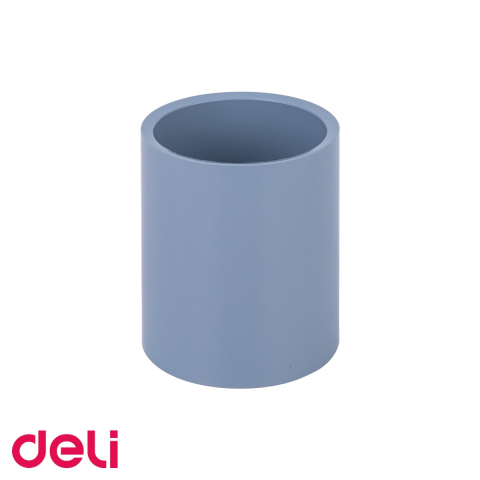 Organizatoare si suporturi de birou - Suport instrumente de scris Deli Nusign, organizator birou din plastic ABS, culoare gri, design compact si modern