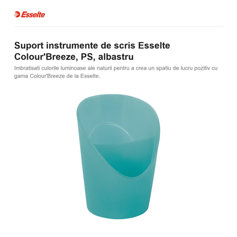 Suport instrumente de scris Esselte Colour'Breeze, PS, albastru [1]