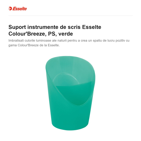 Suport instrumente de scris Esselte Colour'Breeze, PS, verde [1]