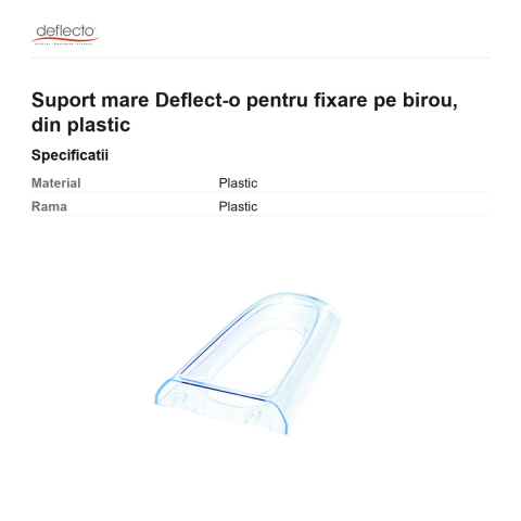 Suport mare Deflect-o pentru fixare pe birou, din plastic [2]