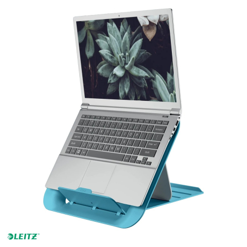 Birou & Ergonomie - Suport pentru laptop Leitz Cosy, reglabil, 312 x 50 x 247 mm, albastru celest