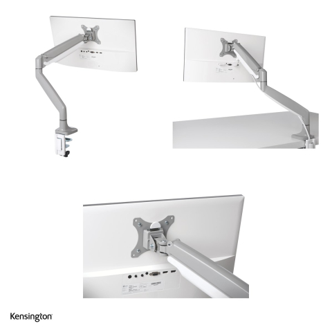 Suport pentru monitor Kensington SmartFit One-Touch, 1 brat reglabil, pentru monitoare de 13-34 inch si maxim 9 kg, gri [3]