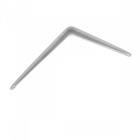 Suport pentru raft si polita, din metal, 245x200x40mm, alb [1]