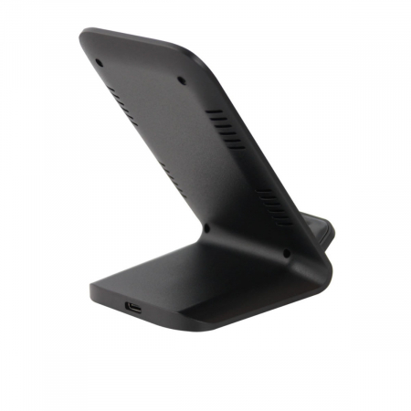Suport smartphone cu incarcare wireless, Esperanza 95871, 15W, USB-C, indicator LED, negru [4]