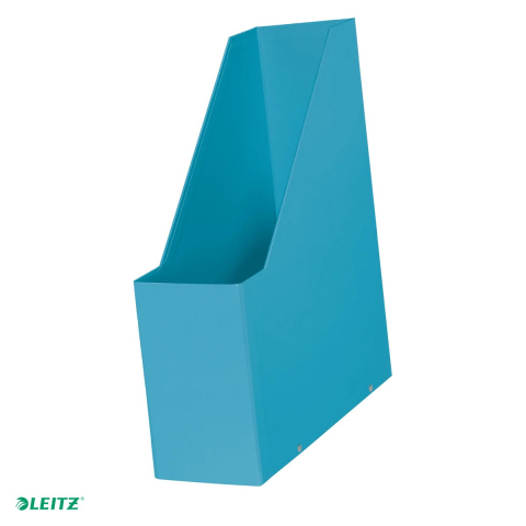 Organizare si arhivare - Suport vertical Leitz Cosy Click & Store, pentru documente, carton laminat, A4, pentru transport, albastru Celest
