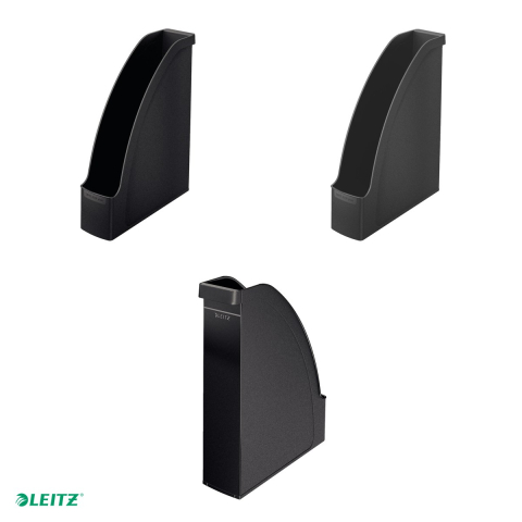 Suport vertical Leitz Plus, pentru documente, PS, A4, capacitate 70 mm, negru [3]