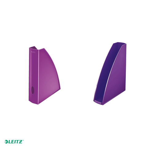 Suport vertical Leitz WOW, pentru documente, PS, A4, mov [3]