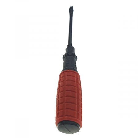 Surubelnita dreapta 185mm, cu varf lat 4.7mm, tija 88mm, maner izolat 97mm [2]