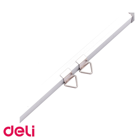 Tabla whiteboard magnetica Deli, rama aluminiu, 90x120 cm, montaj vertical si orizontal, pentru birou si sali de prezentare [4]