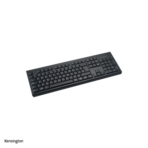 Tastatura fara fir Kensington EQ KB150, 2.4 GHz, full-size cu tastatura numerica, neagra [3]