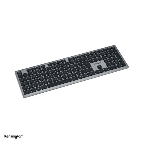 Tastatura fara fir Kensington EQ KB535, full-size cu tastatura numerica, Bluetooth si 2.4 GHz, reincarcabila, gri [3]