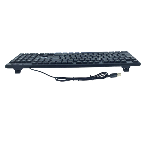 Tastatura USB Office Classic Big Enter, Cablu 120 cm, Neagra, dimensiuni 440 x 128 x 20 mm [1]
