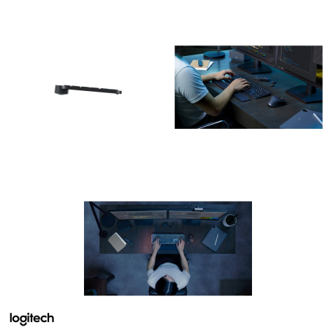 Tastatura wireless Logitech MX Keys S, Logi Bolt si Bluetooth, iluminare inteligenta, acumulator USB-C, Easy-Switch 3 dispozitive, layout US International, grafit, 920-011587 [4]