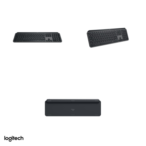 Tastatura wireless Logitech MX Keys S, Logi Bolt si Bluetooth, iluminare inteligenta, acumulator USB-C, Easy-Switch 3 dispozitive, layout US International, grafit, 920-011587 [3]