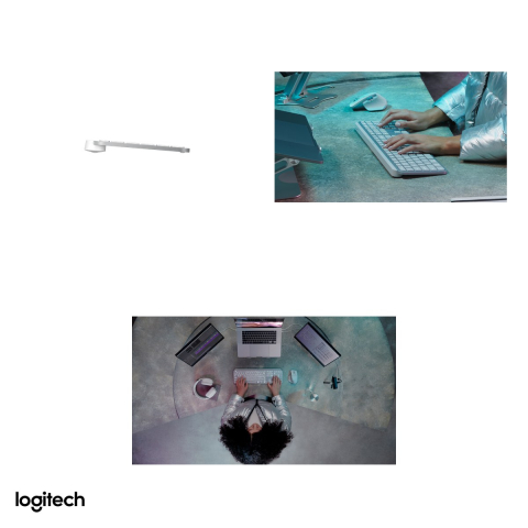 Tastatura wireless Logitech MX Keys S, Logi Bolt si Bluetooth, iluminare inteligenta, acumulator USB-C, Easy-Switch 3 dispozitive, layout US International, gri deschis, 920-011588 [4]